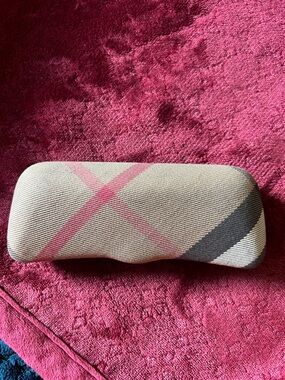 Burberry eyeglass case